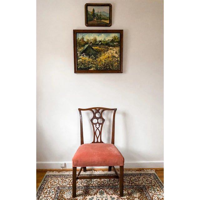 Antique 1750s-1780s British Rococo Mahogany Chair For Sale - Image 12 of 12