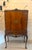 Antique Figured Mahogany Illuminated Cocktail Drinks Cabinet on Stand, 1920 For Sale - Image 16 of 16