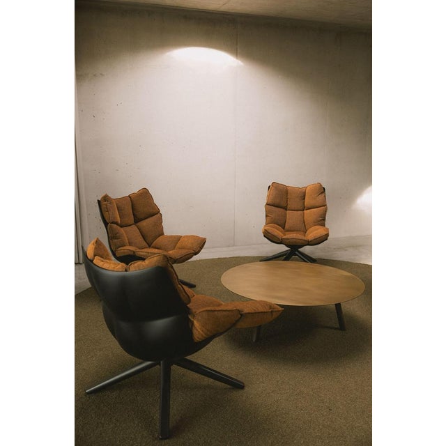 Elysian Brass Coffee Table by Zincutec Dimensions: D 100 x H 33 cm Materials: Brass Elysian is a coffee table crafted from...