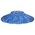 Vintage French Fruit Bowl in Blue Pressed Glass, 1960s For Sale - Image 12 of 15