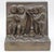Circa 1900 Pair of Bronze Plated Bookends Featuring Reliefs of Putti For Sale - Image 4 of 8