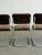 1970s Cantilever Dining Chairs in Brown Chenille - Set of 4 For Sale - Image 12 of 14