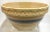 Yellow 1930s Yellow Striped Stoneware Mixing Bowl For Sale - Image 8 of 8