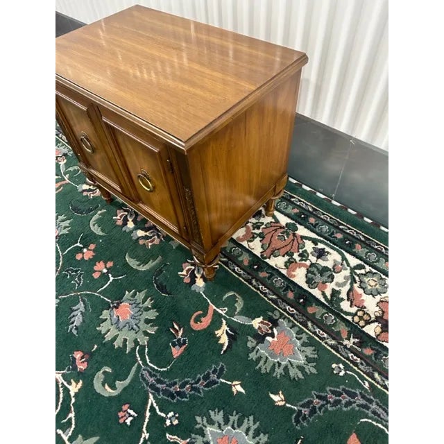 1960s Vintage Fruitwood Nightstand For Sale In New York - Image 6 of 7
