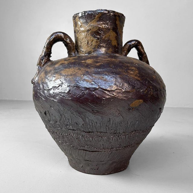 Organic Ikebana Flower Vase by Matsushita Matsucho, 1950s For Sale - Image 16 of 18