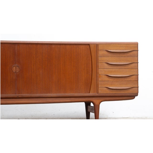 1960s U-15 Model Sideboard by Johannes Andersen for Uldum Møbelfabrik, Denmark, 1960s For Sale - Image 5 of 11