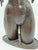 Metal Bronze Sculpture Nude Woman with Cornrows Monogrammed Dated 93 For Sale - Image 7 of 17