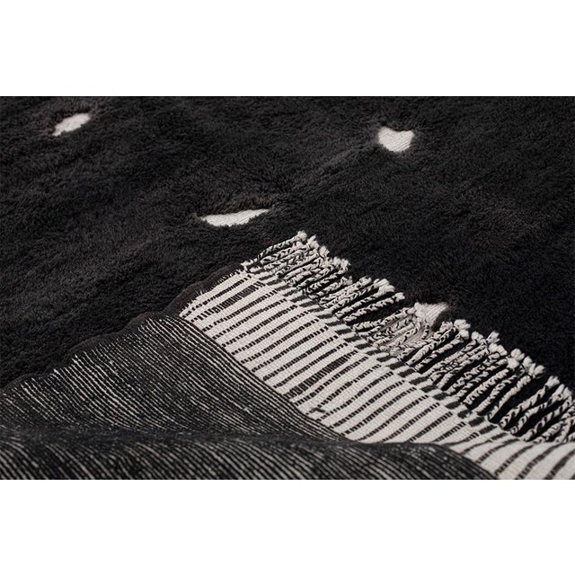 Hand-Knotted Wool Rug by Azele Studio For Sale - Image 4 of 10