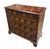 English Queen Anne Burl Oyster Veneer Chest of Drawers For Sale - Image 3 of 10