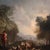 Italian Artist, Landscape with Pastoral Scene and Figures, 1750, Oil on Canvas For Sale - Image 12 of 15