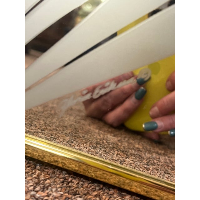 Etched Glass Mirrors Robert Slimbach Palm Beach Regency For Sale - Image 11 of 12