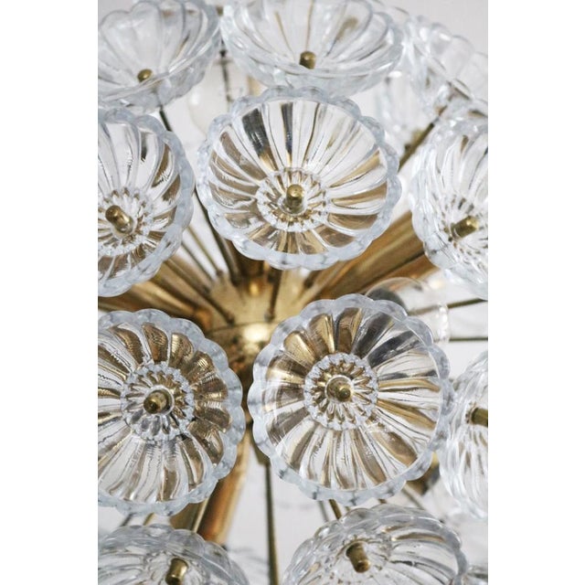 Vintage Space Age GDR Dandelion Sputnik Lamp Pendant Light from Veb Ebersbach, GDR, 1960s For Sale - Image 4 of 10