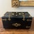 Antique jewelry box dating from the Second Empire. Work from the prestigious Zimberg house in Paris. Blackened wood...