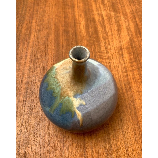 Mid-Century German Studio Pottery Vase by Janne Reckert-Cordua, 1960s, in Very Good conditions. Designed 1960 to 1969 This...