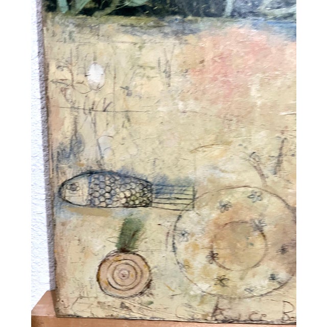 Marti Somers, California Contemporary Art Marti Somers Figurative Abstract Whimsical Painting For Sale - Image 9 of 11