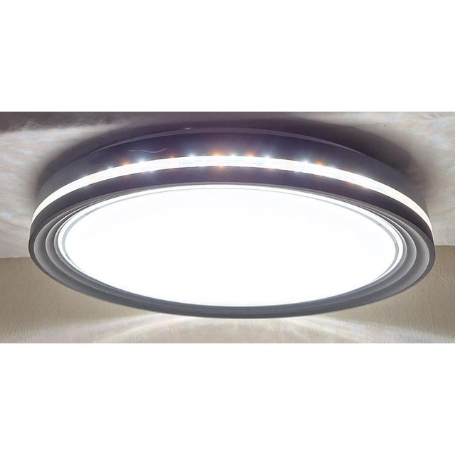 Early 21st Century Vintage Ceiling Lamp in Grey and White Plastic by Brilliant, 2010 For Sale - Image 5 of 8