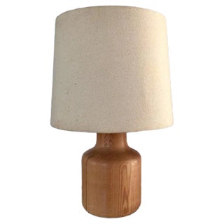 Danish Kirk Table Lamp in Teak, 1960s For Sale