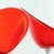 Mid-Century Red Acrylic Glass Swivel Eros Lounge Chair by Philippe Starck for Kartell, Italy, 1990s For Sale - Image 10 of 16