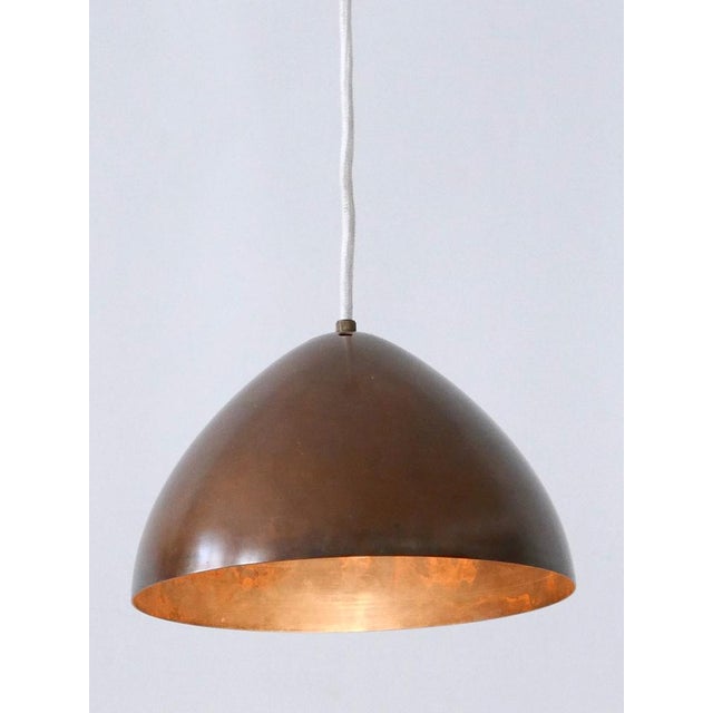 Mid-Century Modern Copper Pendant Lamp, Finland, 1950s For Sale - Image 17 of 18