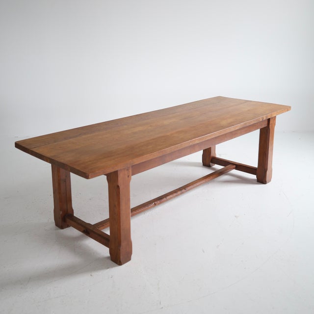 very old, significant wear present including some stabilized cracks, scratches to the top, and finish losses - see photos...