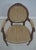Age: Approx: 25 Years Old Details: Nice Painted Distressed Finish Clean Damask Upholstery See Other Offerings For Matching...