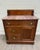 This is a beautiful antique late 1800s Victorian Eastlake style walnut and marble top cabinet, commode, or washstand with...