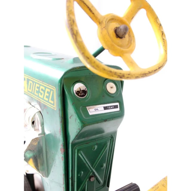 Vintage Murray Push Pedal Tractor With Cart For Sale - Image 9 of 13