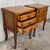 Wood Pair of Louis XVI Style Nightstands With Three Drawers and Cabriole Legs For Sale - Image 7 of 13