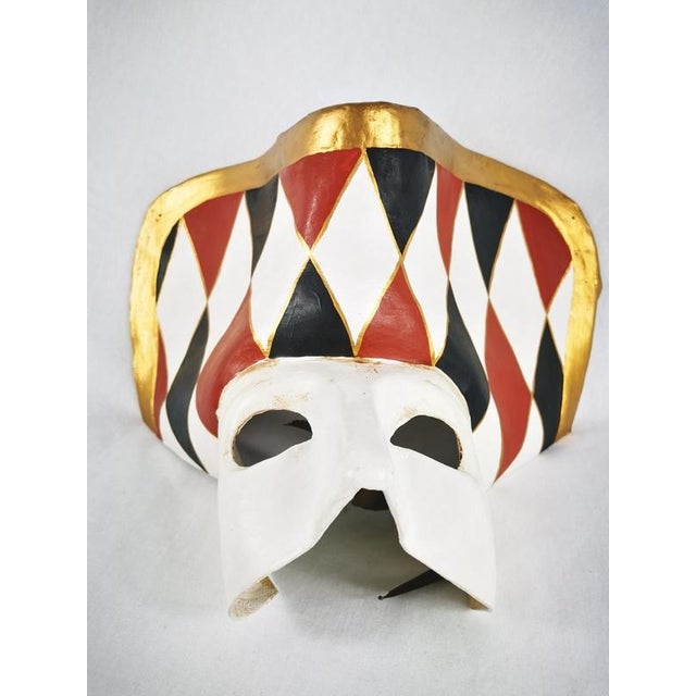 Carnival Mask by Guerrino Lovato, 1980s For Sale - Image 4 of 11