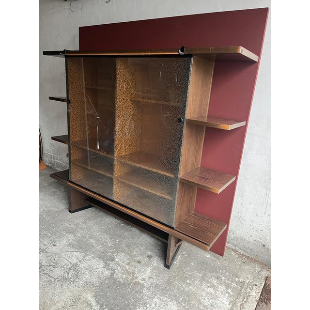 Introduction sculptural angle cabinet francesco binfare for cassina, designed in the 1980s. This striking postmodern...