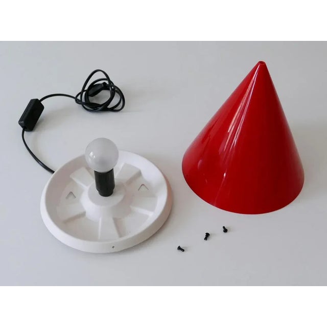 Acrylic Table Lamps or Cone Sconces by Verner Panton for Poly Thema, Set of 3 For Sale - Image 18 of 18