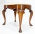Antique 19th Century Quen Ann Style Scallop Accent New Leather Upholstery Bench For Sale - Image 10 of 13