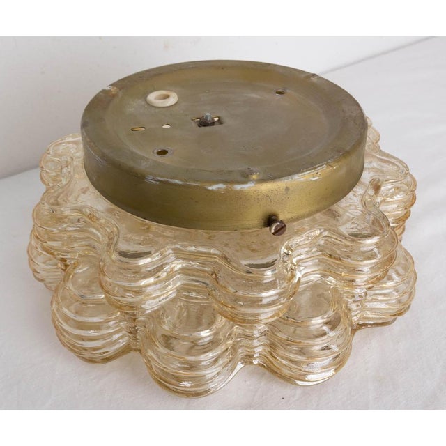 German Round Ceiling Light in the style of Helena Tynell, 1960 For Sale - Image 6 of 7