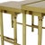 Vintage Nesting Tables in Brass and Copper, 1950s, Set of 3 For Sale - Image 6 of 13