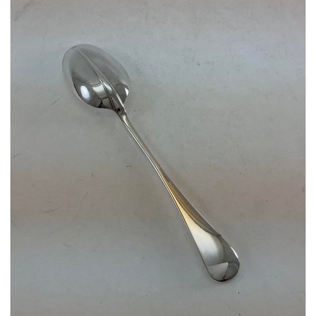 1980s A Set of Fish Eaters & Fish Servers, 26 Pieces,+ 12 Spoons Rattail- 38 pcs For Sale - Image 9 of 16