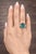 Enhance your collection with this exquisite GIA-certified emerald and diamond cocktail ring, meticulously crafted in...