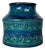 Mid-Century Modern Rimini Blu Pottery Vase by Aldo Londi for Bitossi, Italy, 1960s For Sale
