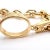 Gold Authentic Cartier Yellow Gold Love Trinity Double C Charm Link Bracelet 1995 For Sale - Image 8 of 13