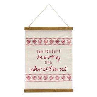 Merry Christamas Wall Banner 20"H For Sale