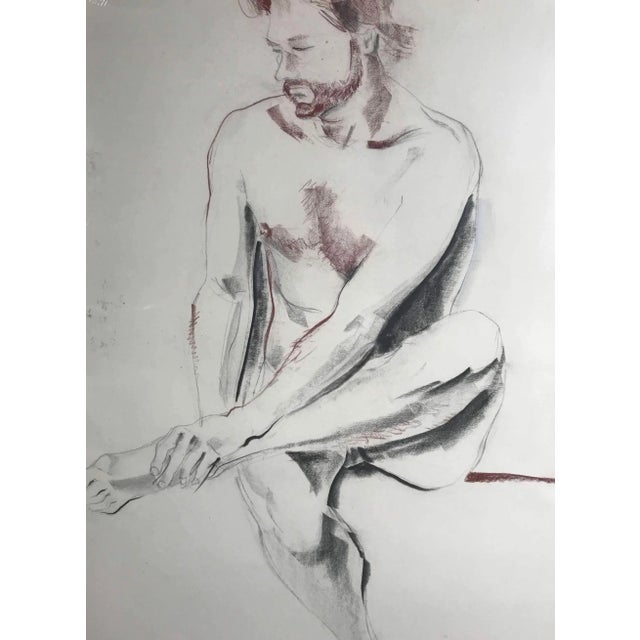 An exquisite nude by Kittie O'Meallie, an artist out of the famous Newcomb arts program at Newcomb College in New Orleans...