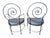 1970s Art Nouveau Spiral Iron Armchairs - Pair For Sale - Image 4 of 12