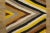 Beige Multicolored Geometric Pattern V1930s Vintage Navajo Style Scatter Size Area Rug For Sale - Image 8 of 10