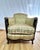 French Set of Vintage Louis XV Bergere Style Chairs With Carved Walnut Frames & Brocade Upholstery. For Sale - Image 3 of 14