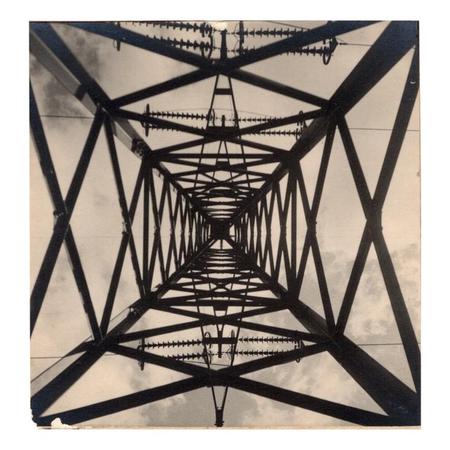Jakob Volk, Starkstrommast, 1933, Photographic Print For Sale