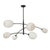 Black Regina Andrew Artemis Mobile Chandelier, Oil Rubbed Bronze with Alabaster Glass For Sale - Image 8 of 8