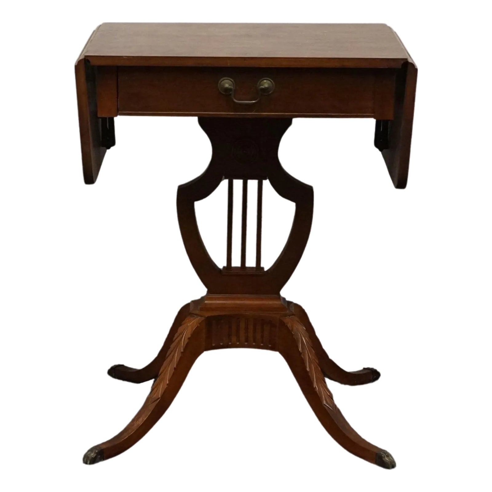 Mersman Flame Mahogany Traditional Duncan Phyfe Style 36