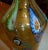 Metal Vintage Murano Fratelli Toso Decanter Bottle With Gold Aventurines and Murrines, 1950's For Sale - Image 7 of 10