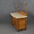 Antique Serpentine Marble Top Tiger Oak Dresser Entry Washstand For Sale - Image 6 of 12