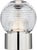 Modern Waterford by Visual Comfort Signature Circon 7" Rechargeable Accent Lamp in Polished Nickel with Clear Crystal For Sale - Image 3 of 3