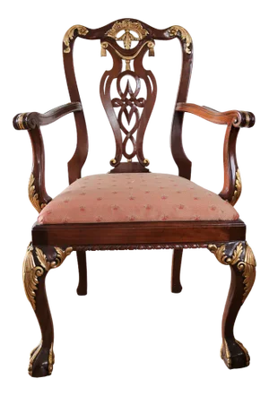 George II Style Armchair, 1990s